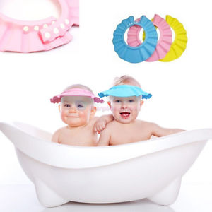 Baby Shower Cap Hat Bathing Accessory